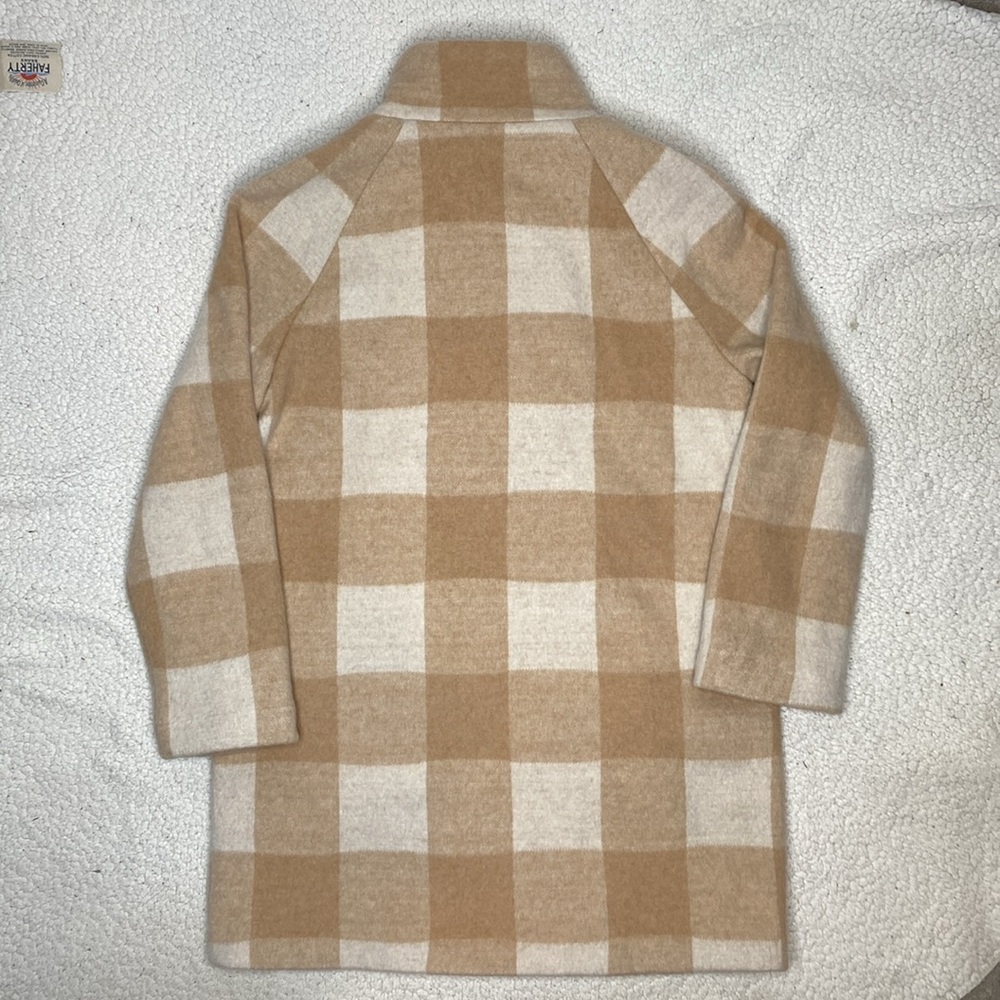 Marine Layer Full Zip Wool Peacoat: Size Extra Small - Picture 2 of 10